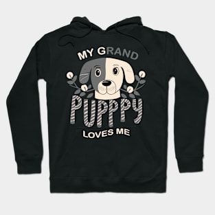 My Grandpuppy Loves Me Hoodie